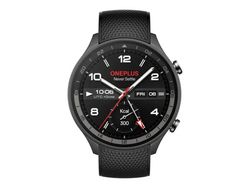 OnePlus Watch 2R - 46 mm - aluminiumslegering - smartklokke med stropp - silikon - håndleddstørrelse: 140-210 mm - display 1.43" - 32 GB - Bluetoot...