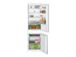 Bosch Serie | 2 KIV865SE0 - Kjøleskap/fryser - bunnfryser - innebygd - fordypning - bredde: 56 cm - dybde: 55 cm - høyde: 177.5 cm - 267 liter - Kl...