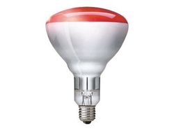 Philips BR125 IR infrarød lampe 250 W E27, rød