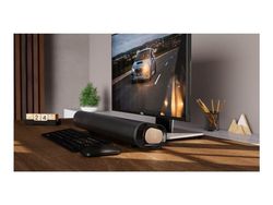 Creative Stage Pro - Soundbar - för hemmabio - 2.1-kanals - Bluetooth - USB - 80 Watt (Total) - svart