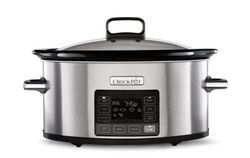 Crock-Pot CSC066X, 240 W, 220 - 230 V, Knappar, Silver, 402 mm, 288 mm