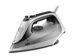 Braun TexStyle 7 Pro SI 7149 - Dampstrykejern med automatisk slukking - såleplate: EloxalPlus FreeGlide 3D - 2900 W - hvit/svart