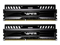Patriot Extreme Performance Viper 3 Series Black Mamba Edition - DDR3 - sats - 16 GB: 2 x 8 GB - DIMM 240-pin - 1600 MT/s / PC3-12800 - CL9 - 1.5 V...