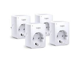 Tapo P100 - Smart kontakt - trådlös - 802.11b / g / n, Bluetooth 4.2 - 2.4 Ghz (4-pack)