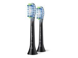 Philips Sonicare C3 Premium Plaque Defence HX9042 - Extra tandborsthuvud - till tandborste - svart (paket om 2)