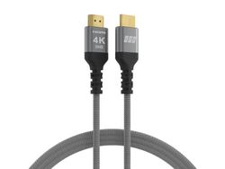EFB Elektronik HDMI-20-00003, 2 m, HDMI Type A (Standard), HDMI Type A (Standard), 3D, 18 Gbit/sek, Grå