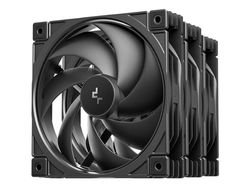DeepCool FD12 V2, Vifte, 12 cm, 500 RPM, 2500 RPM, Svart