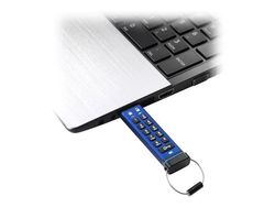 iStorage datAshur PRO - USB-flashstasjon - kryptert - FIPS 140-2 Level 3 - 16 GB - USB 3.0