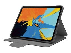 Targus Click-In - Flipdeksel til nettbrett - polyuretan - svart - 10,9" - 11" - for Apple 10,9-tommers iPad Air (4. generasjon); 11-tommers iPad Pr...