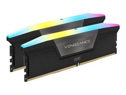 CORSAIR Vengeance RGB - DDR5 - sats - 48 GB: 2 x 24 GB - DIMM 288-pin - 6000 MHz / PC5-48000 - CL36 - 1.4 V - svart