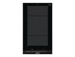 Siemens iQ700 EX375FXB1E - Induksjonskomfyrtopp - 2 plater - Nisje - bredde: 27 cm - dybde: 49 cm - med sidepynt av rustfritt stål, - med fasettert...