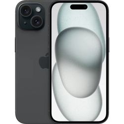 Apple iPhone 15 - 5G smartphone - dobbelt-SIM / Internminne 128 GB - OLED-display - 6.1" - 2556 x 1179 piksler - 2x bakkameraer 48 MP, 12 MP - fron...