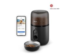 Philips 5000 series Älykäs Pet Series -ruokinta-automaatti ja kamera (PAW5320/02), Automaattinen lemmikinruokintalaite, Muovi, Sisätila, Teho, Univ...