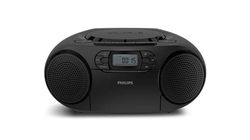 Philips TAZ2200/10, 1,35 kg, Musta, Kannettava CD-soitin