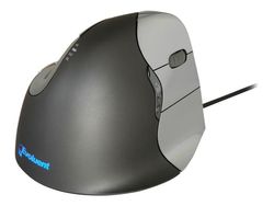 Evoluent VerticalMouse 4 - Vertikal mus - ergonomisk - høyrehendt - optisk - 6 knapper - kablet - USB