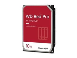 WD Red Pro WD103KFBX - Harddisk - Enterprise - 10 TB - intern - 3.5" - SATA 6Gb/s - 7200 rpm - buffer: 512 MB