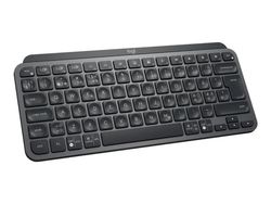 Logitech MX Keys Mini for Business - Tangentbord - bakgrundsbelyst - trådlös - Bluetooth LE - QWERTY - hela norden - grafit