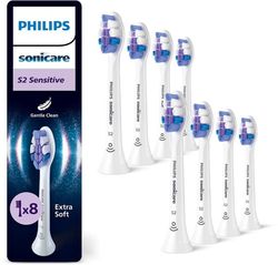 Philips Sonicare S2 Sensitive -hammasharjan päät - valkoinen - 8 kpl