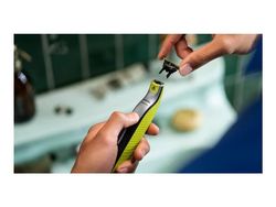 Philips OneBlade 360 QP2834 - Trimmer - sladdlös - limegrön/kolgrå