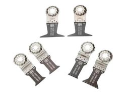 Fein BEST OF E-CUT - Nedsenket sagblad - for tre, metall - 6 deler - for MultiMaster Max AS AMM 700; MultiMaster Max Top AS AMM 700; MultiMaster Pl...