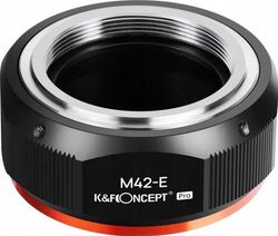 K&f-adapter K&f Pro for Sony E/NEX E-fatning til M42 / Kf06.435