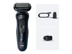 Braun Series 5 52-B1000s, Folierakapparat, Svart, Knappar, Intensiv, Vanlig, Batteri, 1 h