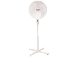 Adler AD 7305, Hvit, Gulv, 51 dB, 40 cm, 90°, 55 W