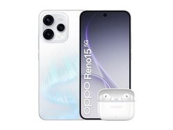 OPPO Reno15 5G Aurora White Box, 16,7 cm (6.59"), 8 GB, 512 GB, 50 MP, Android 16.0, Hvit