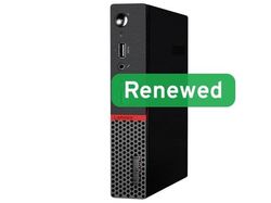 Lenovo Renewed Grade A ThinkCentre M715q AMD Ryzen 5 2400GE/8 GB SSD 256 GB AMD Radeon Vega 11/Windows 11 Pro RLEtcm715q61Q3B2WA