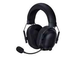 Razer BlackShark V2 HyperSpeed - Headset - fullstorlek - Bluetooth/radiofrekvens 2,4 GHz - trådlös, kabelansluten - USB-C - ljudisolerande