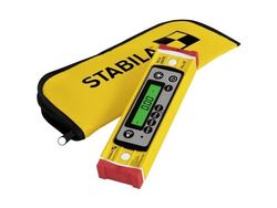 Stabila TECH 196 DL 19831 Digital farpas med slipstopper, inkl. Pose 23 cm 0,5 mm/m