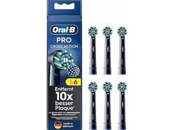 Oral-B Pro Cross Action børstehoder 6-pak svart