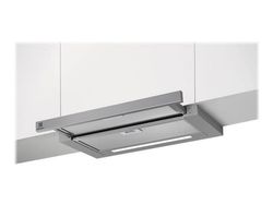 Electrolux 600 LFP616X - Panser - teleskopisk - bredde: 59.8 cm - dybde: 30 cm - ekstraksjon og resirkulasjon (-) - grå