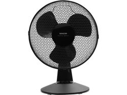 Sencor SFE 3011BK, Bladfläkt för hushållsbruk, Svart, Bord, 49 dB, 30 cm, 2271,6 m³/h