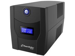 PowerWalker VI 1500 STL, Linjeinteraktiv, 1,5 kVA, 900 W, Sinus, 162 V, 290 V