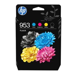HP 953 6ZC69AE blekkpatroner CMYK for OfficeJet Pro 7740/8210, 4-pk