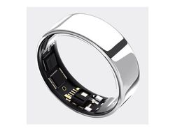Ultrahuman Ring Air - 8 - smart ring - Bluetooth - 2.8 g - Space Silver