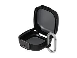 Samsung GP-FPR640HIB - Boksdeksel for ladeboks for tådløse ørepropper - med karabinkrok - hard polykarbonat, fleksibel termoplastpolyuretan (TPU) -...