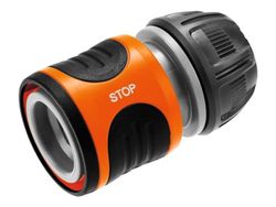 Gardena slangekobling med vannstopp 1/2"