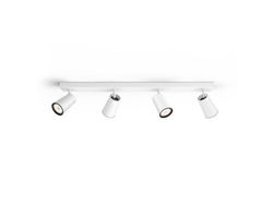 Philips myLiving Paisley kohdevalaisin 4x, Pinta-asennettavat spottivalot, GU10, 4 lamppu(a), LED, 220-240 V, Valkoinen