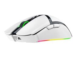Razer Cobra Pro - Mus - gaming - høyrehendt - optisk - 8 knapper - kablet, trådløs - USB - hvit