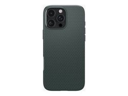 Spigen Liquid Air - Baksidedeksel for mobiltelefon - termoplast-polyuretan (TPU) - abyss green - for Apple iPhone 16 Pro Max