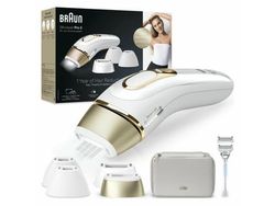 Braun Silk-expert Pro PL5356, Gull, Hvit, Intense Pulsed Light (IPL), AC