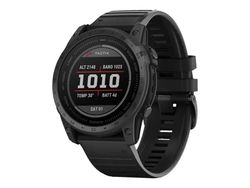 Garmin Tactix 7 - Standard Edition - 51 mm - fiberförstärkta polymerer - Ja sportklocka med band - silikon - svart - handledsstorlek: 127-210 mm - ...