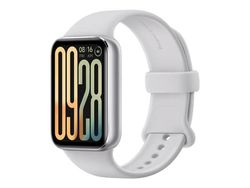 Xiaomi Smart Band 9 Pro - Aktivitetssporer med stropp - TPU - håndleddstørrelse: 135-205 mm - display 1.74" - Bluetooth - 24.5 g - månelyssølv