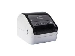 Brother QL-1110NWB - Etikettskriver - direktetermisk - Rull (10,36 cm) - 300 x 300 dpi - inntil 110 mm/sek - USB 2.0, Bluetooth 2.1 EDR - kutter