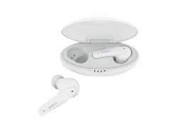 Belkin SoundForm Nano for Kids - True wireless-hörlurar med mikrofon - inuti örat - Bluetooth - vit
