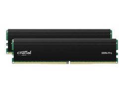 Crucial - DDR4 - sats - 32 GB: 2 x 16 GB - DIMM 288-pin - 3200 MT/s / PC4-25600 - CL22 - 1.2 V - ej buffrad