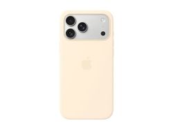 Apple - Beskyttende deksel for mobiltelefon - MagSafe-samsvar - silikon - vanilje - for iPhone 17 Pro Max
