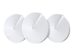 TP-Link Deco M9 Plus - Wi-Fi-system (3 rutere) - inntil 6750 kvadratfot - maske - GigE - 802.11a/b/g/n/ac, Bluetooth 4.2, ZigBee Home Automation 1....
